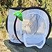 Insect & Butterfly Habitat / Village / Residence / Terrarium 12x12x12 inches; Easy Zip-Open Door; Collapsible for Storage