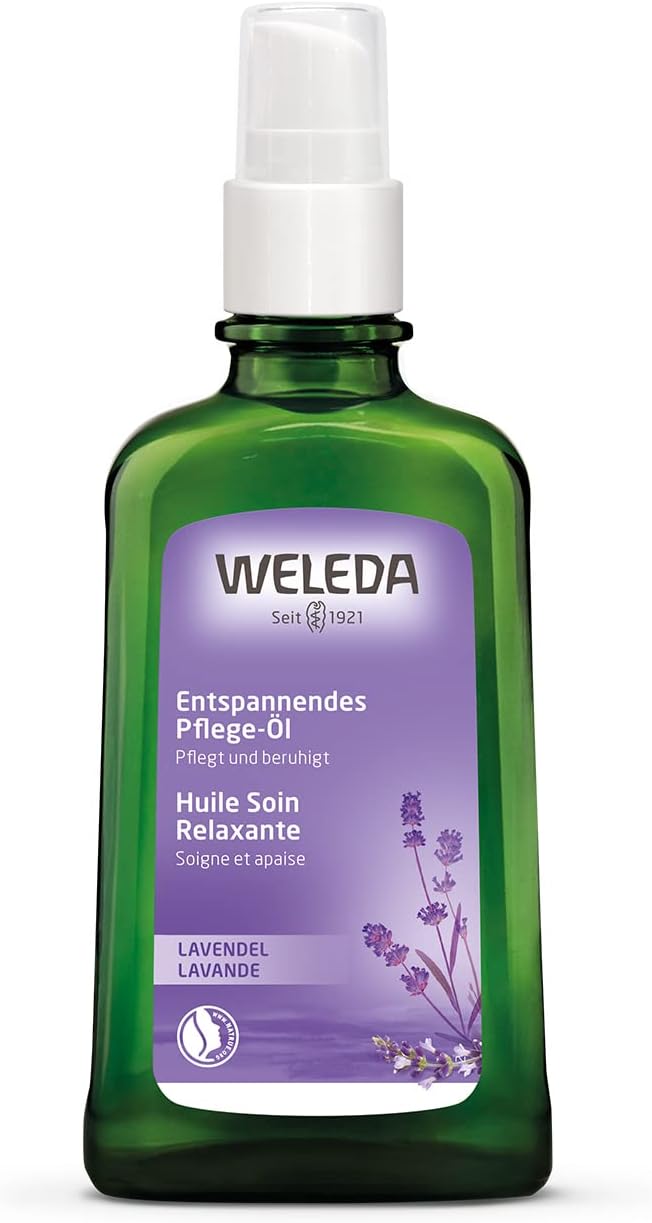 Weleda Lavender Body Oil 100ml Skincare Massage
