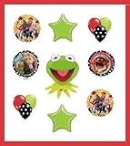 KERMIT THE FROG Piggy Animal balloons party decoration supplies birthday Muppets by Lgp