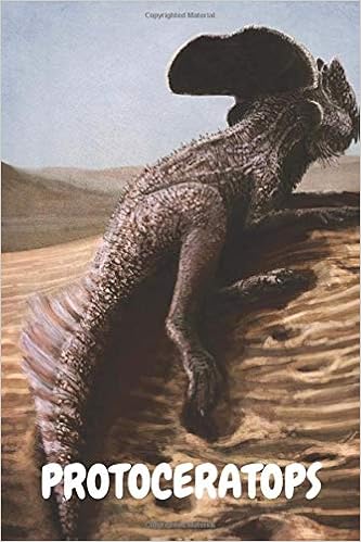 Protoceratops Dinosaur Notebook For Kids And For Adults Notebook For Coloring Drawing And Writing 110 Pages Blank 6 X 9 Dinosaur Notebooks And Ideas For Notepad For Women And Kids