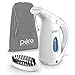 Pure Enrichment PureSteam Deluxe Handheld Garment Steamer - Lightweight Portable Design Dewrinkles Clothing, Linens and Curtains - Steams Continuously Up to 10 Minutes on a Single 160ml Water Tank