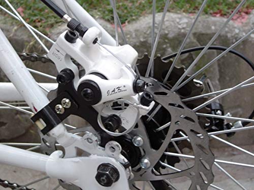 Star-Art 20/32mm Adjustable MTB Bike Disc Brake Bracket Converter Frame Adapter Mounting Holder (31.8mm)