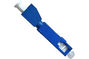 PacSatSales - SC to LC Adapter 2 Pack - Convert 1.25mm Female LC to 2.5mm Male SC/UPC for Fiber Optic Cable, Power Meter, VFL, Test Meter or Bulkhead Port