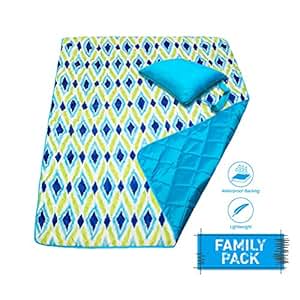 Waterproof Beach Mat Blanket Large Sand Free Sandless ...