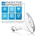Hyperikon PAR38 LED Bulb Dimmable, 14W (100W Equivalent), 2700K (Warm White), 1200 lumens, CRI 90+, Flood Light Bulb, Medium Base (E26), ENERGY STAR - Great for Living Room, Bedroom, Kitchen (4 Pack)