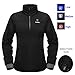 Smarkey 7.4v Women's Heated Jacket Winter Outdoor Coat With Battery and Charger (L, 1pcs 4400mAh Battery)