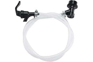 100cm Food Grade Transparent Beer Hose Plastic Tubing with Party Picnic Tap and Ball Lock Disconnect for Beer Keg