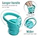 Morla Standard Size Straw Lid for Hydroflask Standard Size Water Bottle and Simple Modern Ascent Bottle.(Mint)