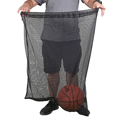 image for CM Pack of 2 Large Mesh Ball Bag Basketballs Footballs Volleyballs Net