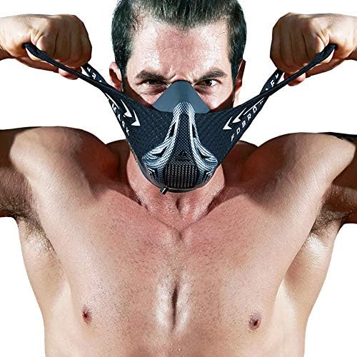 FDBRO Sports mask Fitness,Workout,Running, Resistance,Riding，Boxing，Cardio,Endurance Mask for Fitness Training Sports mask 3.0