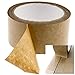 SING F LTD Brown Self Adhesive Picture Frame Backing Tape Rolls 1.96 Inch