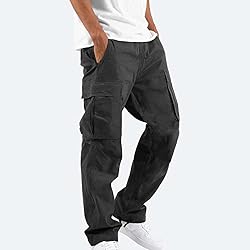 Men's Tactical Cargo Joggers Pant Sport Work