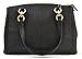 COACH Crossgrain Leather Mini Christie Carryall Crossbody Handbag (Black)