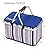 Oumers Upgrade Lunch Tote Bag, Large Pranzo Insulated Bag, Cooler Bag, Foldable Picnic Basket, Ultra-size Idea for Outdoor Travel, Picnic, Camping BBQ Party, Keep Food and Drinks Cool Fresh