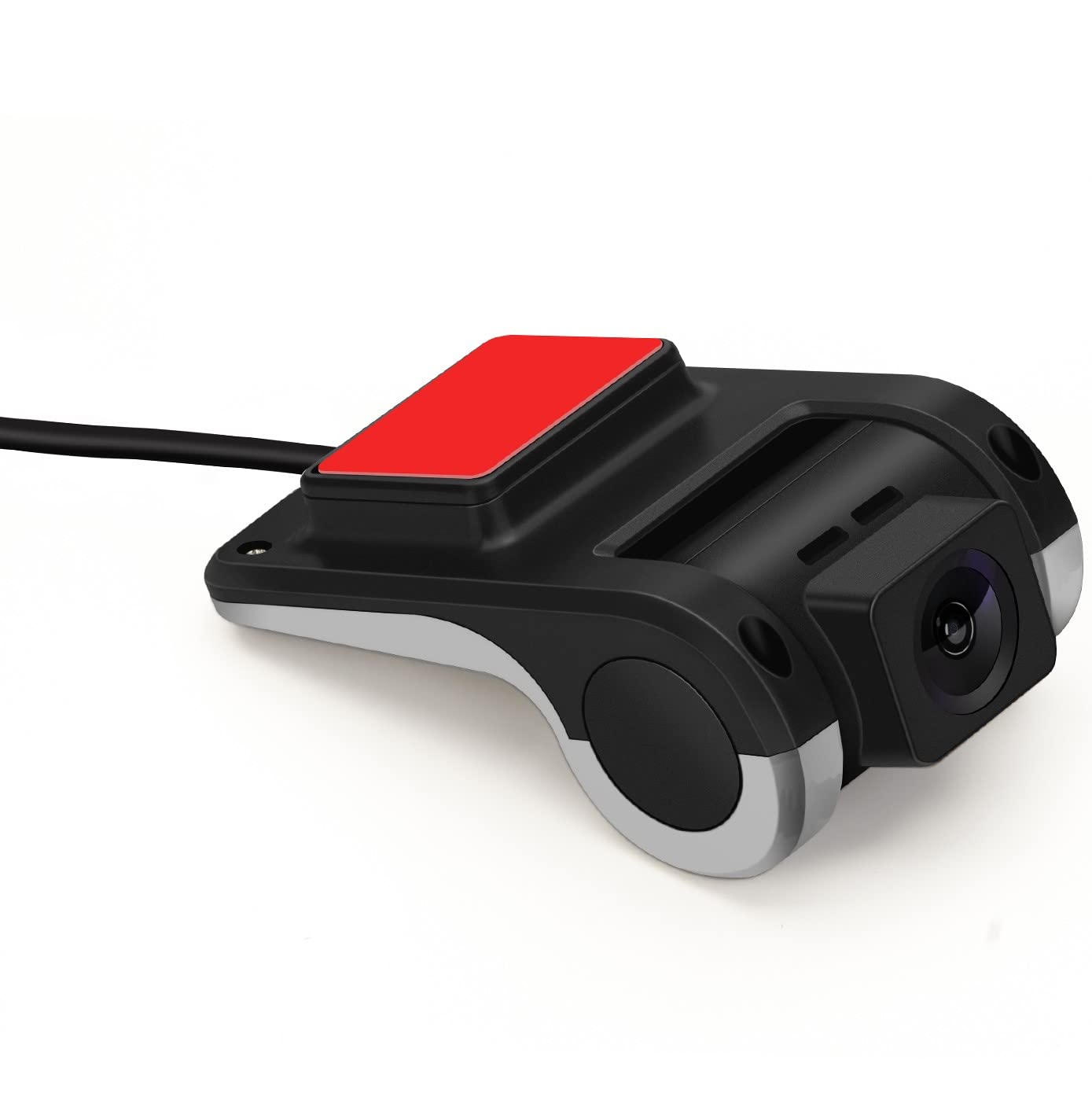 XTRONS 1280x720 Car DVR Front/Rear USB Dash Camera 170° Wide Angle Vehicle HD Hidden Video Recorder with Driver Assistance ADAS