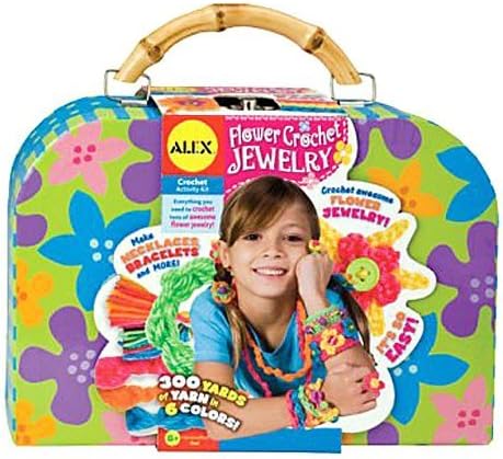 ALEX Toys Flower Crochet Jewelry Kit 387