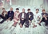 Fanstown kpop BTS Bangtan Boys WINGS poster A3 size thicken coated paper good quality with lomo card (002)