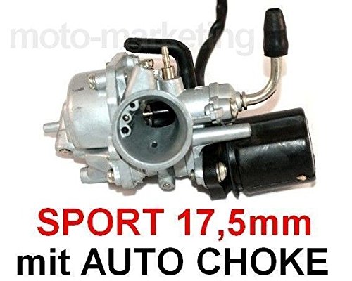 Unbranded Sport VERGASER 17,5mm E-Choke für Peugeot SPEEDFIGHT 3 III Roller 2TAKT 2T 50