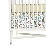 DwellStudio Percale Crib Skirt, Safari
