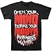 Motionless In White Men's Open Your Mind T-shirt Medium Black