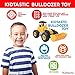 Kidtastic Bulldozer Toy for 3+ Year Old Boys and Girls, 55 Pcs Tractor Truck Engineering Vehicle Construction Toys, Take Apart Stem Fun with Screwdriver, Problem Solving Building Play Set for Kids