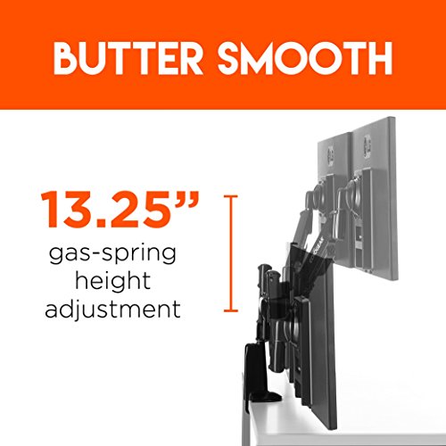 ECHOGEAR Dual Monitor Desk Mount For 