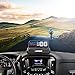 Head-Up Display, LEMSIR Car HUD Speedometer OBD II/EUOBD Interface with Foldable Display Board, Digital HD LED Projector Display Speed MPH Driving Reminder Alarm Light Sensor