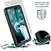SPIDERCASE iPhone X/iPhone Xs Waterproof Case, Dustproof Snowproof Shockproof IP68 Certified Waterproof iPhone X/iPhonee Xs Case with Built-in Screen Protector for iPhone X/iPhone Xs