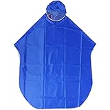 Sosoport Men Women Cycling Poncho: Unisex Bike Windproof Raincoat with Hooded and Mobility Scooter Cover