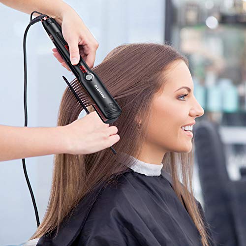 Hair Straightener Flat Iron, 2 in 1 Straightener and Curler, JOMARTO