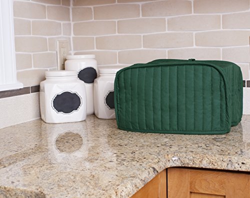 image for RITZ Polyester / Cotton Quilted Four Slice Toaster Appliance Cover, Du