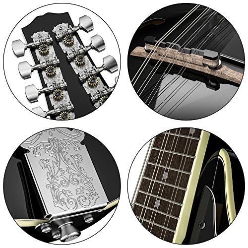 6 Donner+Mandolin+Instrument+Sunburst+DML+100B
