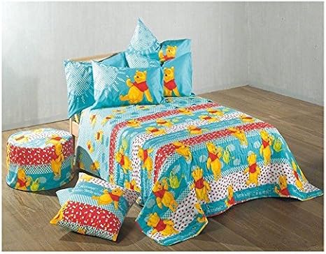 Parure De Lit Taie D Oreiller Winnie The Pooh Et Tigrou Aventure Bleu Une Place Disney Caleffi Simple Drap 160 X 280 Drap Housse 90 X 200 Taie D Oreiller 50 X 80 Amazon Fr Bebes