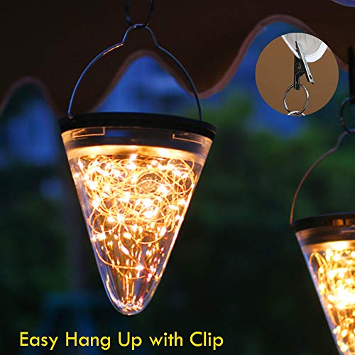 image for Solar Hanging Light, iMazer Solar Lantern Lights Outdoor Patio Umbrell
