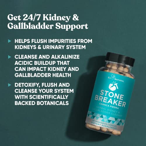 Stone Breaker Chanca Piedra Natural Dissolver, Kidney Cleanse