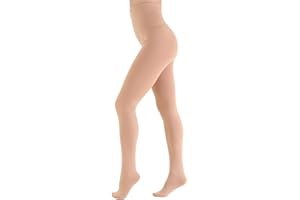 Letfool Women's Thick Warm Thermal Tights Fleece Lined 150D Ultra Soft Opaque Tights Solid Footed Pantyhose Coverage Hosiery