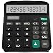 Helect Calculator, Standard Function Desktop Calculator, Black primary