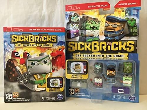 Sick Bricks Forest Ninja vs Dragon Breath &amp; 5 Character Pack - City vs Monster
