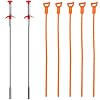 Senhai Kalbaggeug,5 cm haarafvoer, set van 7 stuks, Rmovief Auger reinigingsgereedschap (2 roestvrij staal en 5…