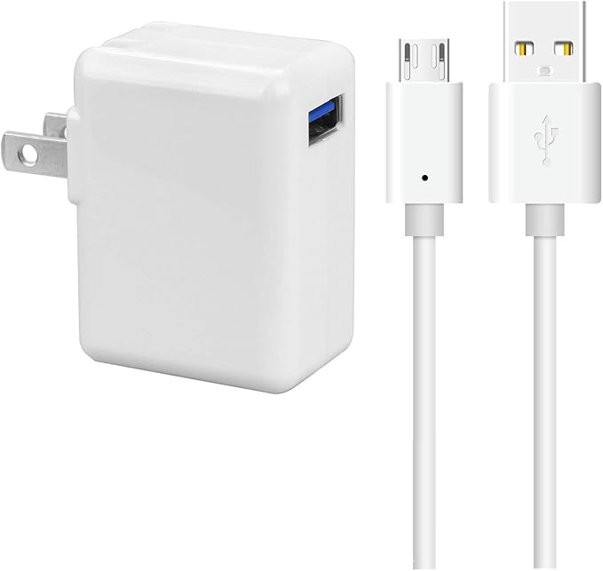 Kindle Fire Fast Charger, 12W 2.4A Rapid AC Adapter with