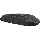 Thule Pulse 2 L Roof Mounted Box, 16 Cubic Ft, Dual-Side Opening | Durable Pulse 2 cargo box hauls skis and gear securely for every road adventure