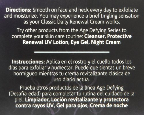 Olay Age Defying Classic Daily Renewal Cream, Face Moisturizer, 2 Oz (Pack of 3)