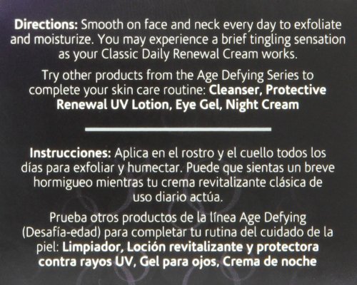 Olay Age Defying Classic Daily Renewal Cream, Face Moisturizer, 2 Oz (Pack of 3) - Packaging May Vary