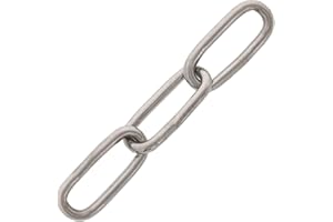 E-RIGGING #5, Type 316, Stainless Straight Link Chain (Sold Per Foot)