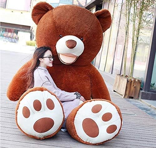 Amira Toys ぬいぐるみ 特大 クマ くま テディベア 大きい 動物 抱き枕 キャラクター Ins人気 お誕生日プレゼント インテリア 熊縫い包み 置物 店飾り 3色選択 250cm ダークブラウン