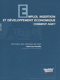 Emploi, insertion et développement économique
