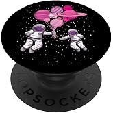 Space Exploration Cosmonaut Space-Man Alien Spaceship PopSockets Adhesive PopGrip