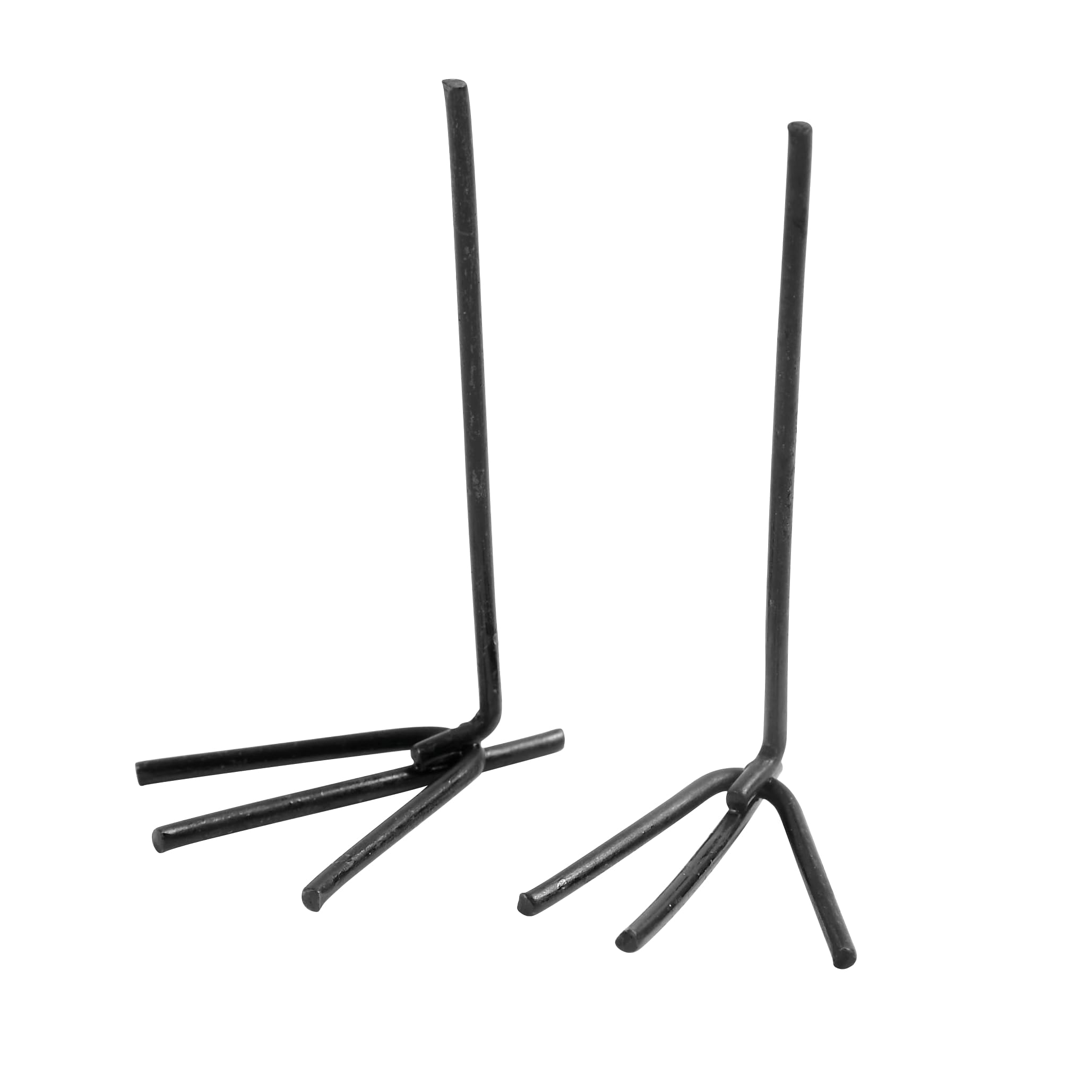 Creativ 59363 Metal feet, W: 2 cm, black, 20 pcs, One size