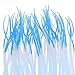 niceEshop Glowing Artificial Soft Sea Anemone Coral Plant for Aquarium Decoration, Blue