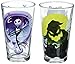 Zak Designs NBCC-B080 Nightmare Before Christmas Glass Tumbler 2 Piece Window box, 16 oz, Multicolor